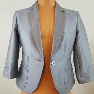 new Talbots womens The Grace Fit sz 8 lined blazer